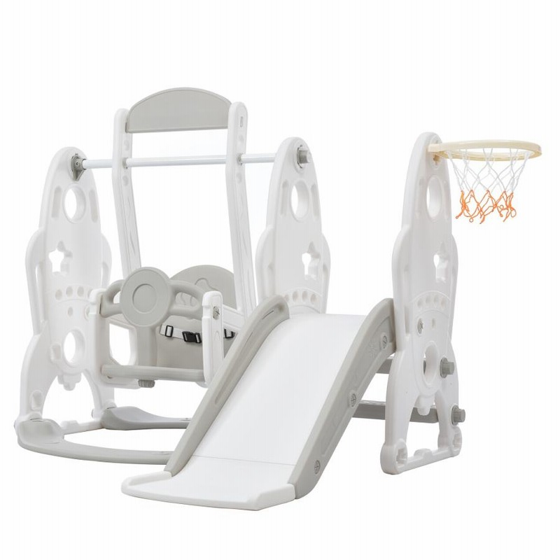 すべり台大型遊具すべりだいスライダー室内遊具バスケットゴール収納