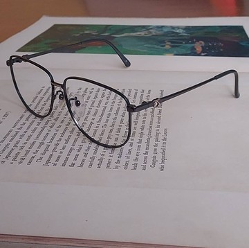 VINTAGE絕版老品全新古董眼鏡Alpha Cubic 鎢黑亮面 鑲金logo