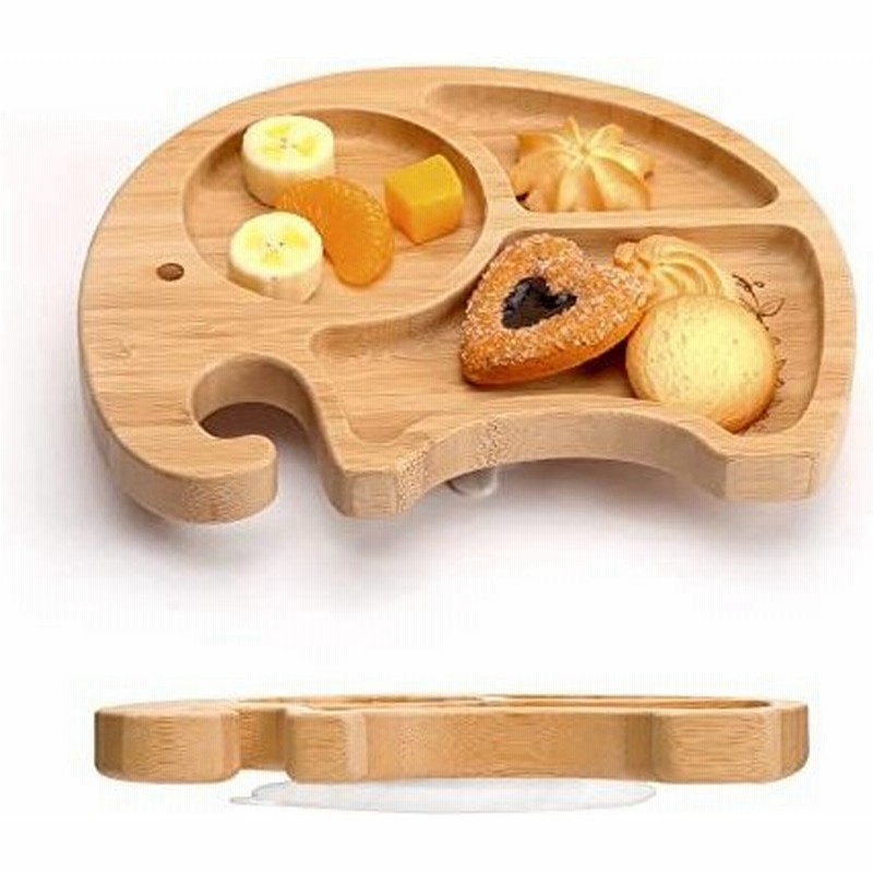 Mamimami Home ベビー食器 離乳食 食器 象 吸盤 皿 竹食器 ひっくり返らない 自分で食べる 吸着 くっつく プレート ベビー 子供 幼 通販 Lineポイント最大0 5 Get Lineショッピング