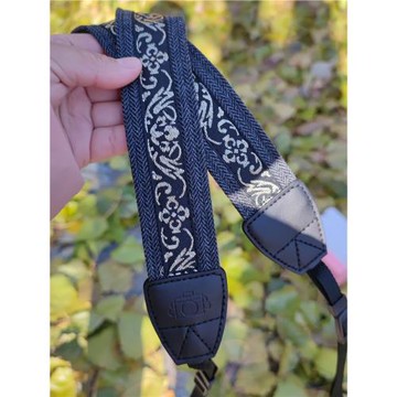 黑金剛復古相機肩帶vlog文藝森系相機通用相機肩帶相機背帶腕帶