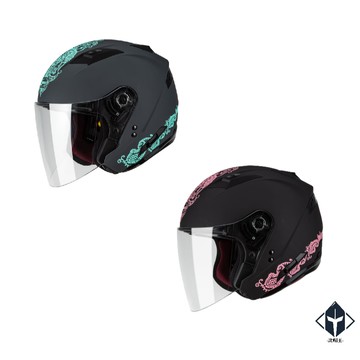 SOL SO-7 OF-77 永恆 多色可選 半罩 3/4罩 內藏墨鏡 雙層鏡 LED燈 安全帽