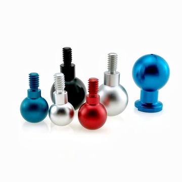 1/4螺絲1517192025球頭連接桿汽車手機導航支架摩托車后視鏡配件【Snowbelle優選】