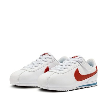 NIKE 運動鞋 童鞋 中小童 兒童 阿甘鞋 魔鬼氈 KIDS CORTEZ EASYON PSV 白紅 DM0951-115
