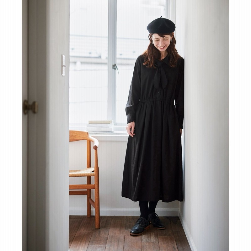 セーラーカラーの魔女ワンピース レディース サニークラウズ フェリシモ Felissimo 通販 Lineポイント最大1 0 Get Lineショッピング