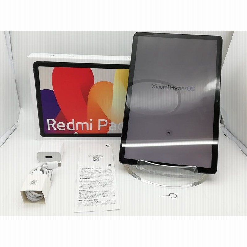 中古】Xiaomi 国内版 【Wi-Fi】 Redmi Pad SE 4GB 128GB グラファイト 