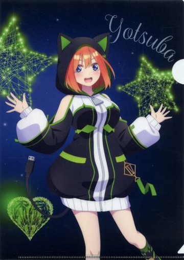 中野四葉A4文件夾五等分的新娘?×TSUTAYA POP UP SHOP五津子變成vtuber了！