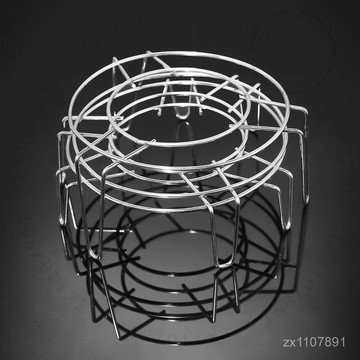 加厚不銹鋼蒸架子 蒸饅頭防燙隔熱架 隔水蒸架傢用廚房多功能蒸屜 Y 8 A N 6