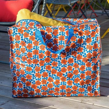 《Rex LONDON》環保收納袋(紅花)