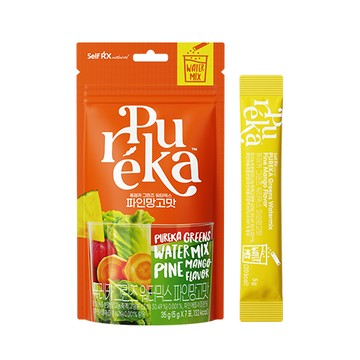 PUREKA Greens Water Mix #Pine Mango 7 Sticks