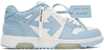 Off-White 白色 & 蓝色 Out Of Office 运动鞋