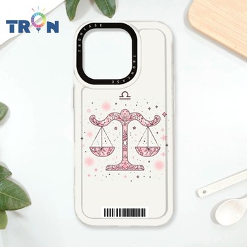 TRON iPhone 16 Pro 粉色系可愛星座 防摔太空載具殼 透白 軟硬 手機殼