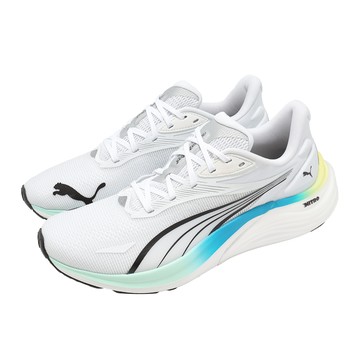 [ACS] Puma 慢跑鞋 Electrify Nitro 4 男鞋 白 藍 輕量 支撐 緩衝 運動鞋 310789-11