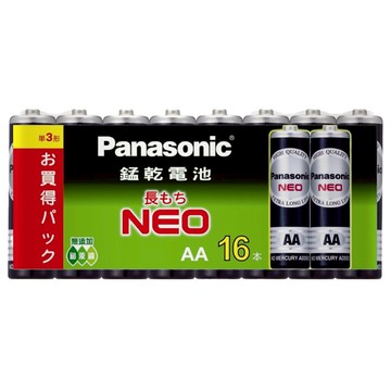 Panasonic 台灣公司貨 錳乾電池 3號  16入  1組  16顆