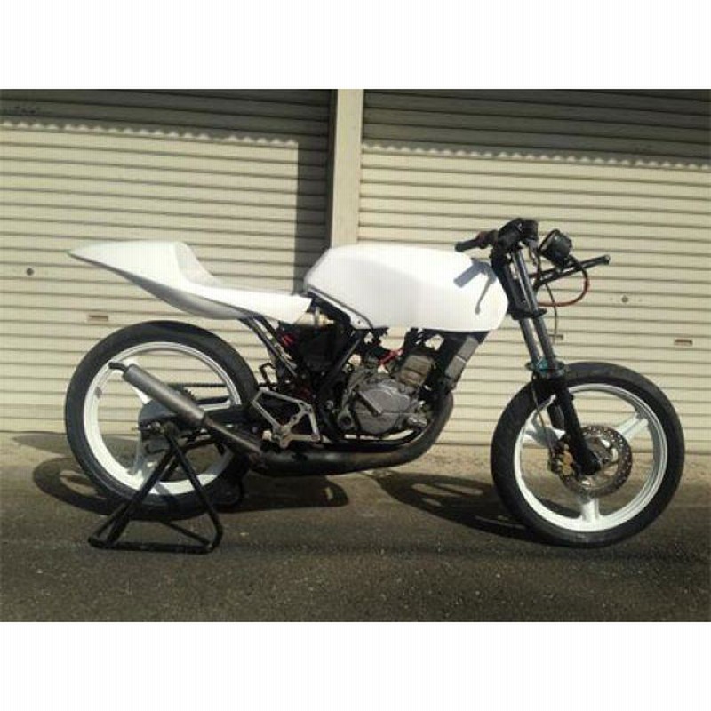 NS50F、NS50R　タンクカバー　白ゲル　FRP Takezo FRP Takezo タンクカバー NS50F/R - ミニバイクレースパーツ専門