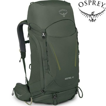 Osprey Kestrel 48 男款 登山背包 48升 盆景綠 Bonsaigreen