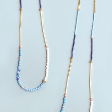 雨光呢喃 Rainlight Murmur   | 手工串珠項鍊