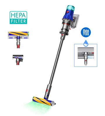 Dyson V12 Detect Slim™ Fluffy 輕量無線吸塵器 (升級版配洗地配件組) 舊換新回饋現金