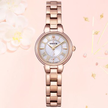 CITIZEN星辰 Wicca 公主系列  台灣限定 魔法閃耀 太陽能腕錶 KP2-167-15