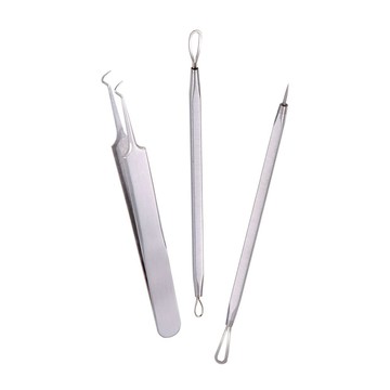 毛孔角栓潔淨組 粉刺夾 痘痘棒 毛孔清潔