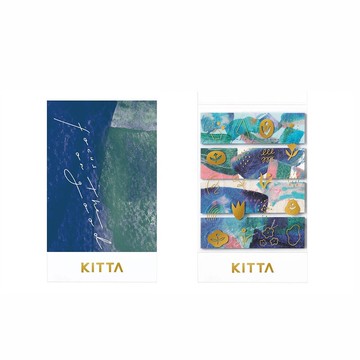 【KING JIM】KITTA隨身攜帶和紙膠帶 金箔拼貼款 訊息 (東出桂奈)