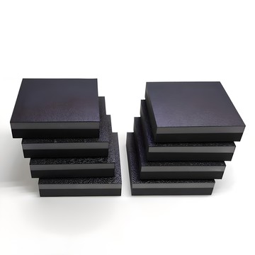 DYENTECH 高硬度雙層防震隔音墊  黑色  100×100×27mm  8個