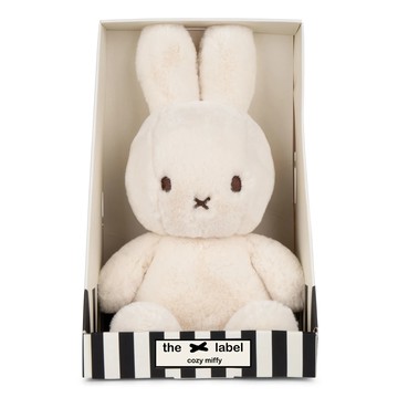 Miffy米菲兔恬柔盒裝填充玩偶-奶油 23cm【預購】