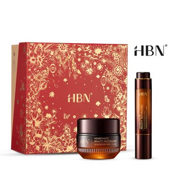 【HBN官方】早C晚A緊緻亮眼禮盒組(咖啡因眼霜高階版+雙A眼部精華)