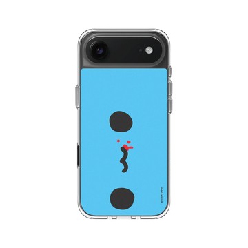 iPhone Air Clear Case（相機按鈕） 透明 - 貓貓蟲咖波 Bugcat Capoo - 經典大臉咖波