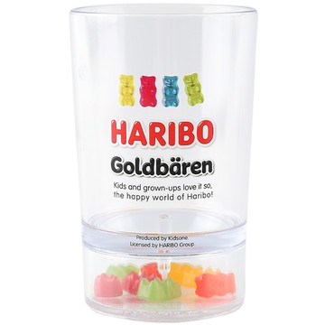 HARIBO Goldbären 小熊軟糖透明杯  刻字  1個  200ml