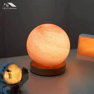 收藏生活【台灣現貨】太空星球小夜燈 星球小夜燈 LED夜燈 床頭燈 氛圍燈 月球燈 小夜燈 星球燈 USB夜燈交換禮物