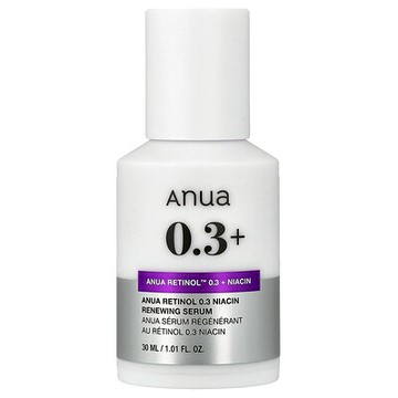 Anua, 視黃醇™ 0.3% + 煙酸煥活精華，1.01 液量盎司（30 毫升）