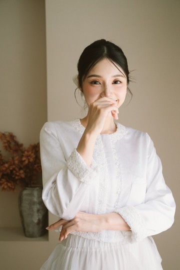 FLORA蕾絲兩穿雙面外套  長袖/半袖       輕婚紗首選