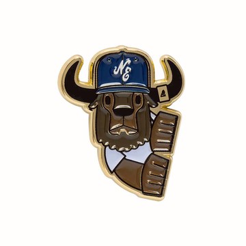 NEW ERA 男女 別針 59FIFTY DAY 2025 PIN FFALO 黑/金 NE60751612