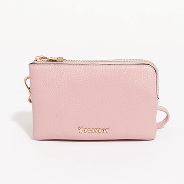 PLAYBOY - 萬用包附手挽帶  Vibe系列 - 粉色