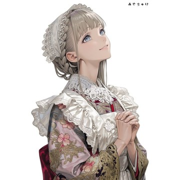 【9 月新作】07-142-0399 人物貼紙 幻想復古浪漫喫茶