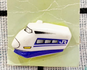 【震撼精品百貨】Shin Kan Sen 新幹線~三麗鷗新幹線造型扣子-白#00147