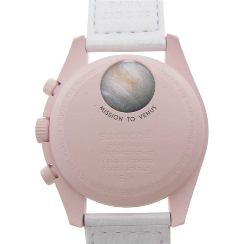 OMEGA オメガ Swatch スウォッチ MISSION TO VENUS バイオセラミック ムーンスウォッチ ミッション トゥー ビーナス  クォーツ【新古品】【未使用】【中古】 | LINEブランドカタログ