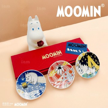 【我適文創】MOOMINx日本yamaka豆皿禮盒