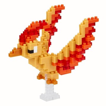 nanoblock 河田積木 KWD 積木 NBPM 047 火焰鳥 150  1個  混和顏色