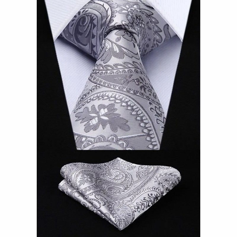 ヒスデン Hisdern 派手 ネクタイ 5本セット 結婚式 ペイズリー ネクタイ ハンカチ メンズ シルバー ネクタイ ブランド プレ 通販 Lineポイント最大0 5 Get Lineショッピング