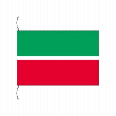 TOSPA タタールスタン共和国 国旗  ロシア連邦構成国 卓上旗 旗サイズ16×24cm テトロントロマット製 日本製 世界の旧国旗 世界の組織旗シリーズ