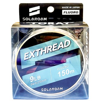 TORAY SOLAROAM Exthread 碳纖線 S753 9LB 150m 2.7號  透明色  1個