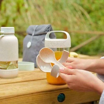 【預購】附匙手提式便當盒(600ml) 廚具用品