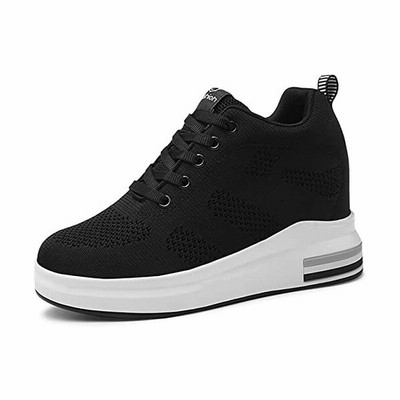 Fainyearn インヒールスニーカー 厚底スニーカー レディーススニーカー シークレットシューズ 通販 Lineポイント最大get Lineショッピング