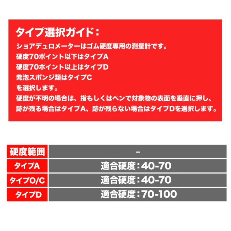 硬度計 アナログ タイヤ スタッドレス ゴム 測定 A型 デュロメーター