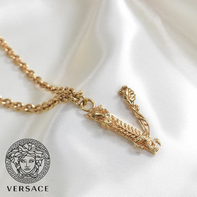 VERSACE ヴェルサーチ ゴールドネックレス-