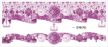 東方串珠線條 2款 (blackraccoon) 復古拼貼設計紙貼