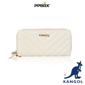 KANGOL 袋鼠 雙開隔層長夾 限定款 65525781 時尚 包包 零錢皮夾 長款錢夾 拉鍊手拿包  多隔層皮夾
