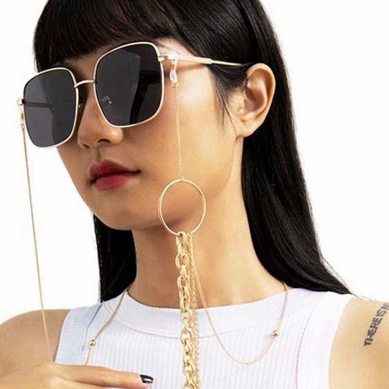 人気新品入荷 サングラス チェーン ストラップ メガネストラップ メガネ メガネ・老眼鏡