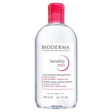 BIODERMA H2O高效潔膚液 粉瓶  500ml  1瓶